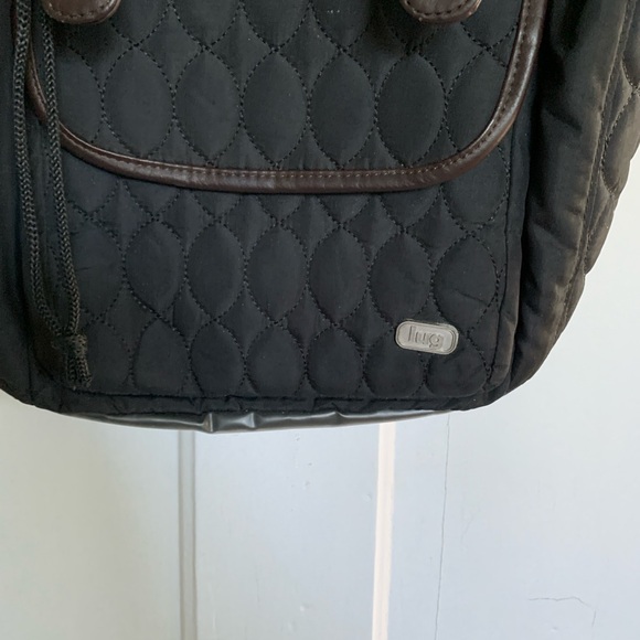 Lug Black Quilted Backpack - Picture 4 of 16